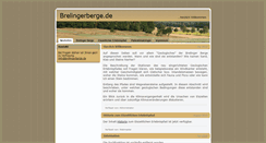 Desktop Screenshot of brelingerberge.de